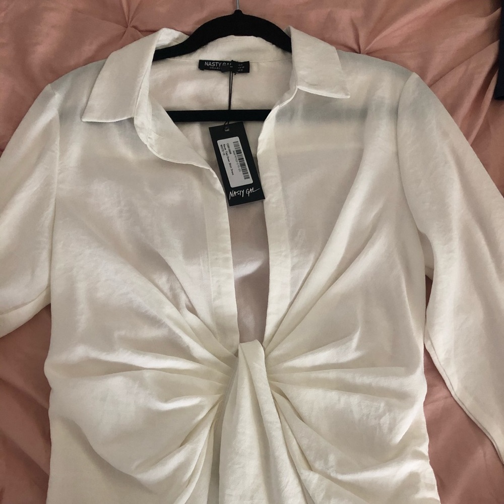 Nastygal Tie Front NWT Dress